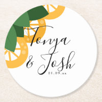 Tranches de citron verdure de mariage sudiste