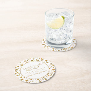 Dessous De Verre Rond Twink, Twinkle Little Star Baby shower