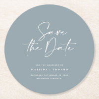 Typographiy wedding announcement
