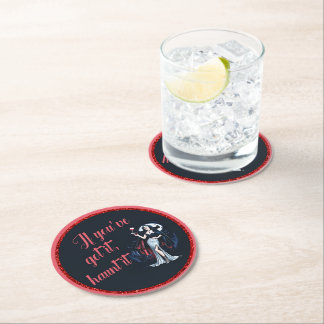 Dessous De Verre Rond Vampire sexy Sultry Si vous l’avez, Haunt it it