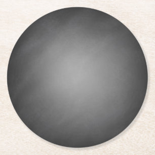 Dessous De Verre Rond Vignette Chalkboard tendance