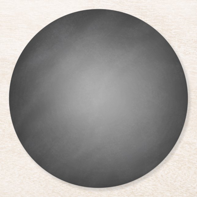 Dessous De Verre Rond Vignette Chalkboard tendance (Devant)