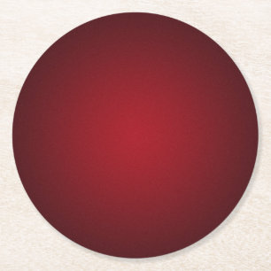 Dessous De Verre Rond Vignette rouge-noir gris tendance