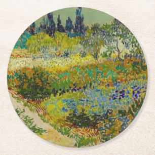 Dessous De Verre Rond Vincent Van Gogh Garden