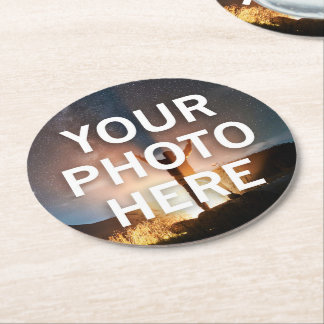 Dessous De Verre Rond Votre photo ici