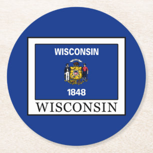 Dessous De Verre Rond Wisconsin
