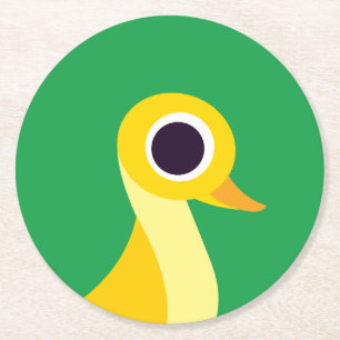 Dessous De Verre Rond Zander le canard