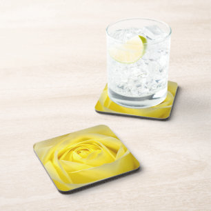 Dessous-de-verre Rose jaune
