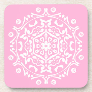 Dessous-de-verre Rose Mandala