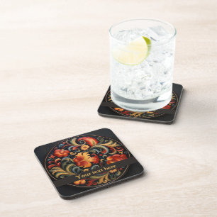 Dessous-de-verre Rosepaint Rosemaling Moderne 2