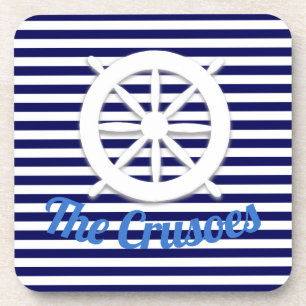 Dessous-de-verre Roue du navire - Personnalisation nautique