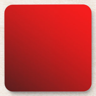 Dessous-de-verre Rouge à deux tons