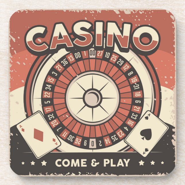 Dessous-de-verre Roulette Casino Las Vegas (Devant)