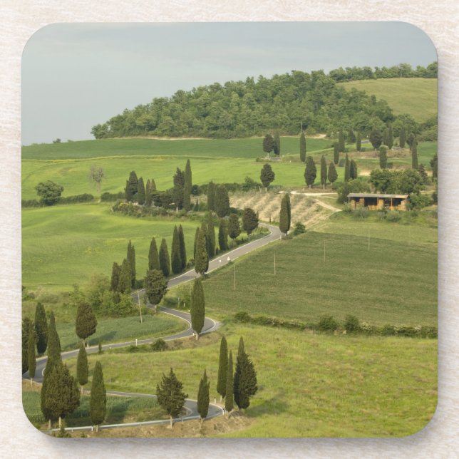 Dessous-de-verre Route de Pienza à Montepulciano (Devant)