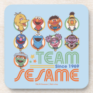 Dessous-de-verre Rue Sésame Team Sesame depuis 1969