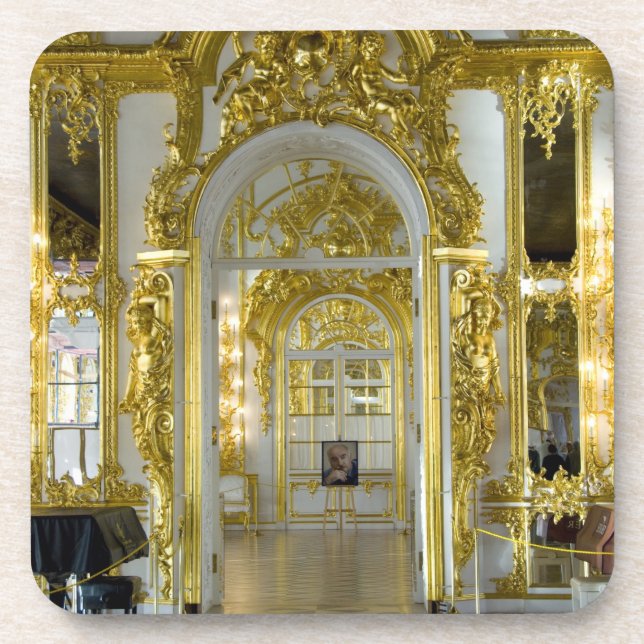 Dessous-de-verre Russie, Saint-Pétersbourg, Palais de Catherine (ak (Devant)