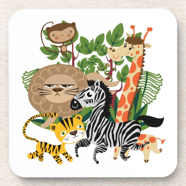 Dessous-de-verre Safari animal (Devant)