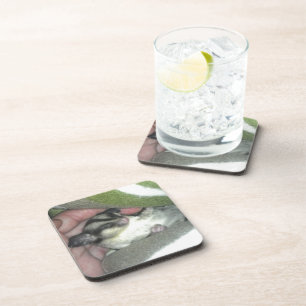 Dessous-de-verre Saigneuse à sucre dormant dans la couverture