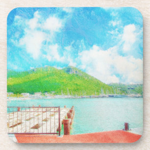 Dessous-de-verre Saint Martin