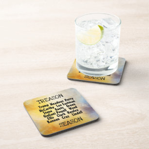 Dessous-de-verre Saison de trahison Beverage Coaster