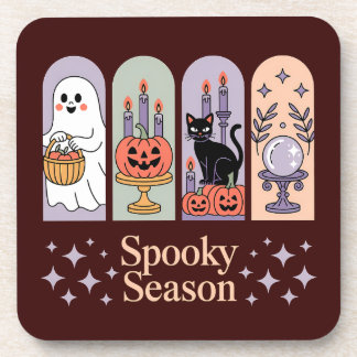 Dessous-de-verre Saison Éffrayante Motif Halloween