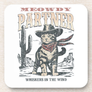Dessous-de-verre Salut associé Cowboy Chat