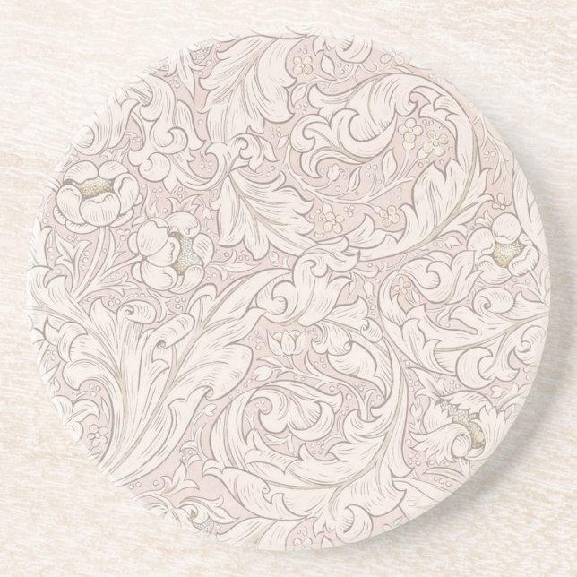 DESSOUS DE VERRE SANDSTONE : WILLIAM MORRIS : DESI (Devant)