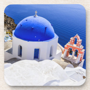 Dessous-de-verre Santorini, Greek Islands holiday