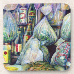 Dessous-de-verre Saveurs séchées à Singapour