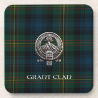 Scottish Grant Clan Tartan & Crest