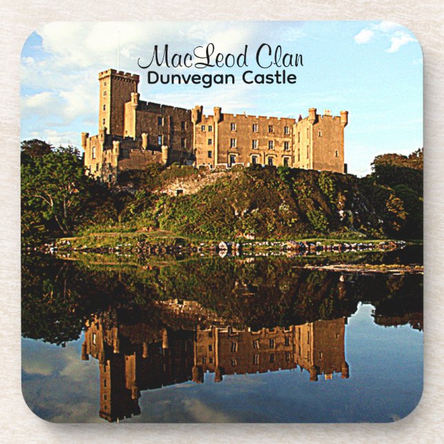 Dessous-de-verre Scottish MacLeod Clan Dunvegan Castle Dessous de v (Devant)