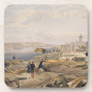 Dessous-de-verre Sébastopol de l'arrière du fort Nicholas, plat f