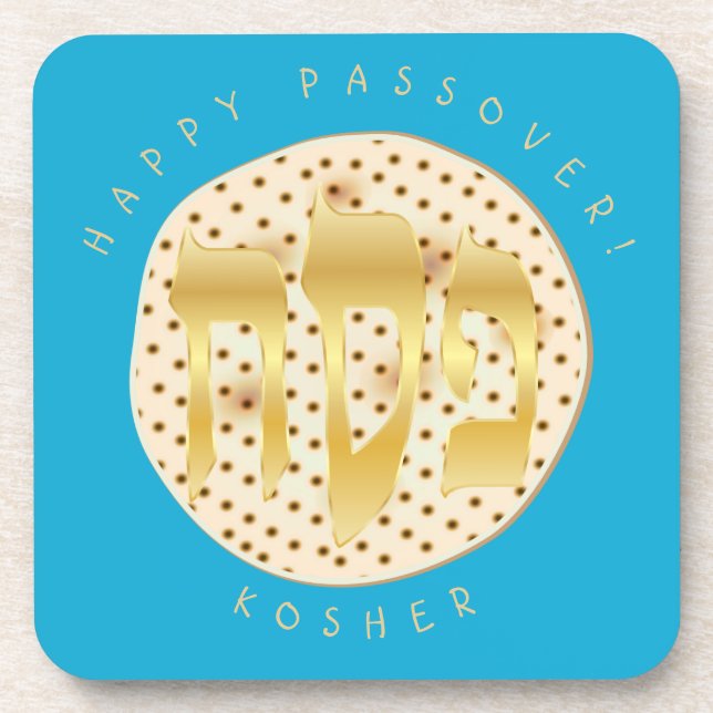 Dessous-de-verre Séder de Pesser Kosher Pesach Matzah (Devant)