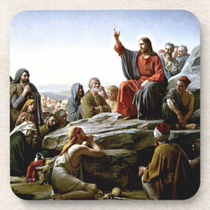 Dessous-de-verre Sermon sur le Mont - Carl Bloch peinture