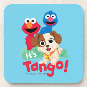 Dessous-de-verre Sesame Street   C'est Tango avec Elmo et Grover