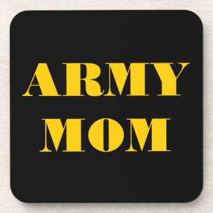 Dessous de verre Set Armée Maman