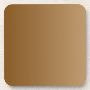 Dessous-de-verre SEULEMENT dégradés de COULEUR - marron