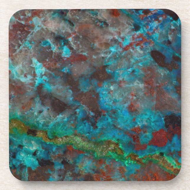 Dessous-de-verre Shattuckite (Devant)