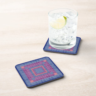 Dessous-de-verre Shimmery Diamond Motif