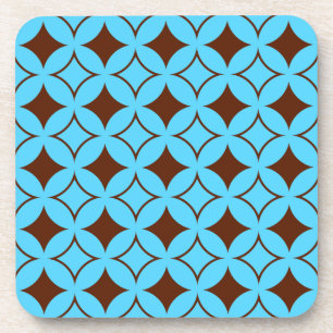 Dessous-de-verre Shippo bleu et marron