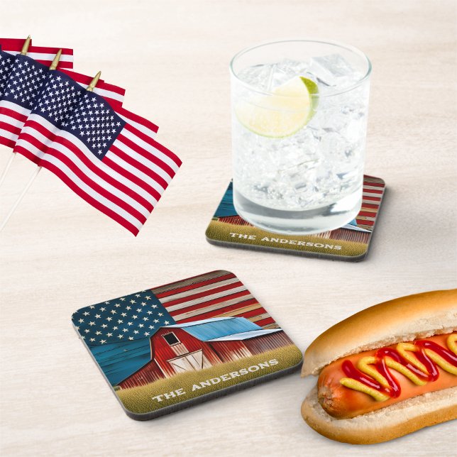 Dessous-de-verre Signature rustique Americana (Créateur téléchargé)