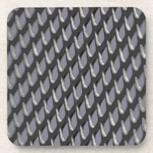 Dessous-de-verre Simple Cloison de Métal Grillé