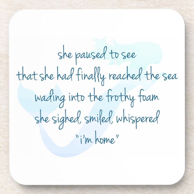 Dessous-de-verre Sirène (Devant)