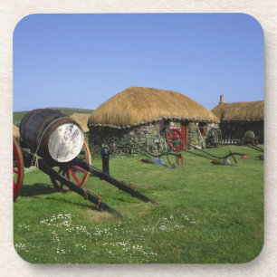 Dessous-de-verre Skye Museum, Kilmuir, île de Skye, Highlands,