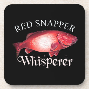 Dessous-de-verre Snapper rouge Whisperer Dark