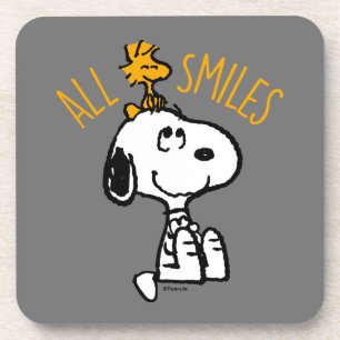 Dessous-de-verre Snoopy & Woodstock - Tous les sourires