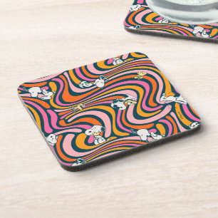 Dessous-de-verre Snoopy & Woodstock Vibes Super Motif violet