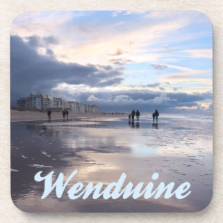 Dessous-de-verre Soirée Sky Wenduine Beach, Belgique