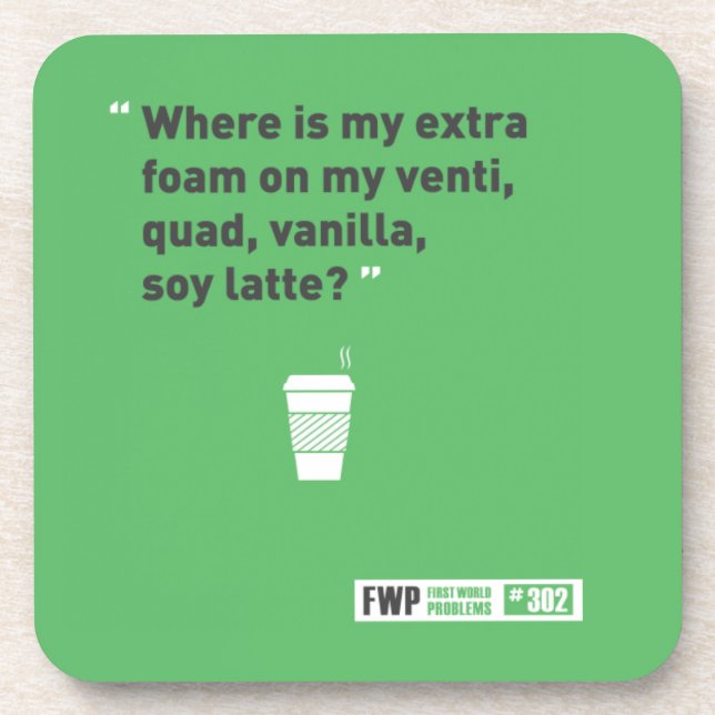 Dessous-de-verre Soja Latté (Devant)