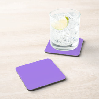 Dessous-de-verre Solid Bright Lavender Purple Square Coaster
